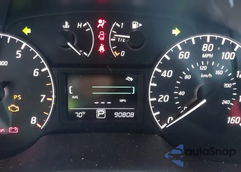 2017 Nissan Sentra S из США, поврежденный, VIN 3N1AB7AP7HY389355